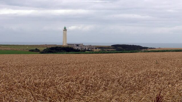 Campagne et Phare d'Antifer - Normandie