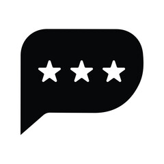 rate, feedback, stars icon
