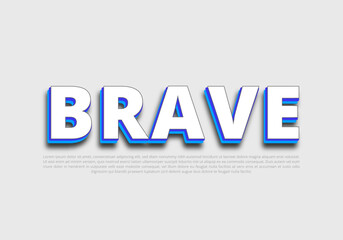 Text style effect with text style graphic element.