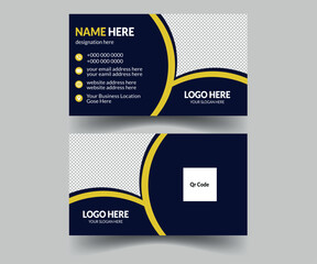 professional simply corporate modern creative business card design