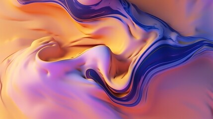 Obraz premium wallpaper abstrack organic liquid ilustration
