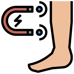 treatment line icon,linear,outline,graphic,illustration