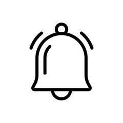 bell sign symbol vector glyph color icon