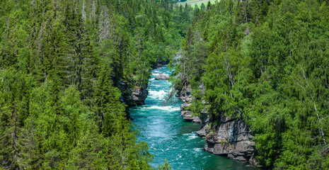 Fluss Soja in Norwegen