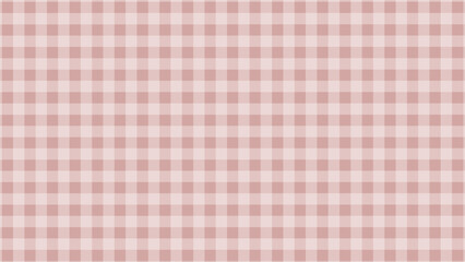 Dark  pink and white plaid fabric texture as a background