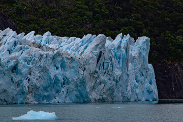 Closer view of Perito Moreno Glacier - El Calafate, Argentina	

