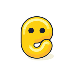 Fototapeta premium Vector flat icon of a flat vector icon of the letter G