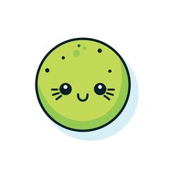 Vector flat icon of two birds perched on top of each other in a simple and minimalist style