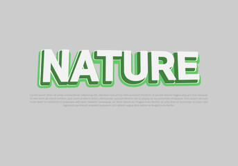 Text style effect with text style graphic element.