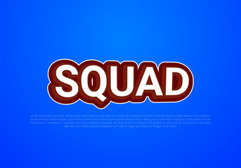 Text style effect with text style graphic element.