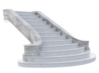 marble stairway