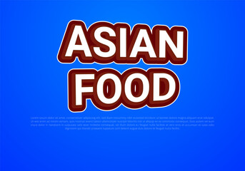 Fototapeta premium Text style effect with text style graphic element.