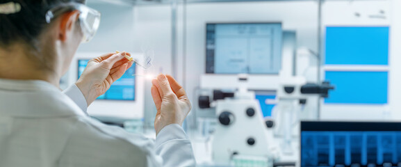 The concept of research studying the study of DNA molecules.