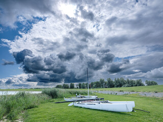 Former lock at Molkwerum in Friesland || Voormalige schutsluis bij Molkwerum in Friesland