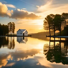 Fototapeta premium Beautiful landscape 