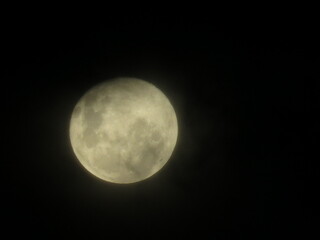 full moon in the night