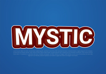 Text style effect with text style graphic element.