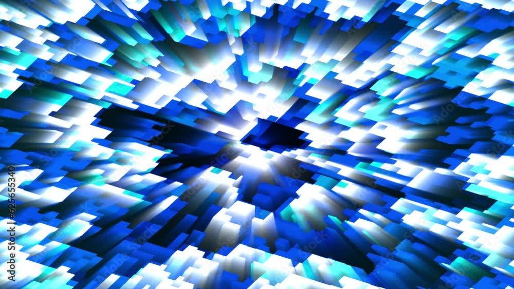 Poster abstract pattern, seamless mosaic background. abstract technology background, computer generated ima