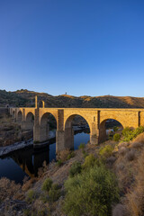 Fototapeta premium Puente de Alcantara in Extremadura, Spain