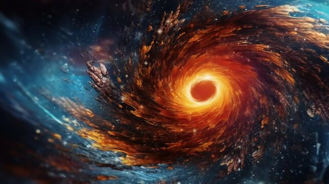 spiral galaxy background