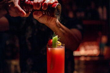 sel celeri bloody mary cocktail rouge