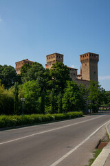 Fototapeta na wymiar Rocca di Vignola, provincia di Modena, Emilia Romagna