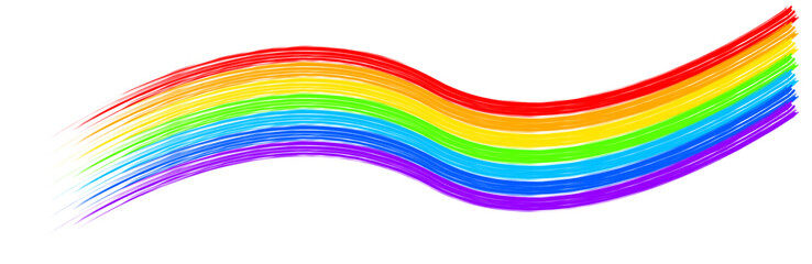 Rainbow With Transparent Background