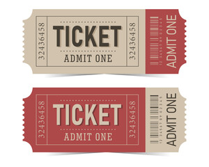 retro golden vintage ticket template