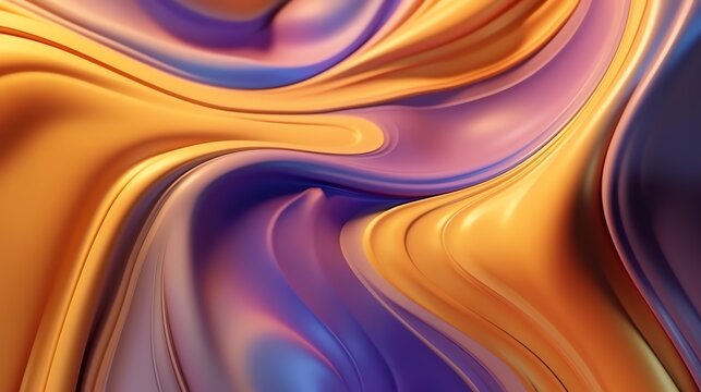 wallpaper abstrack organic liquid ilustration purple yellow