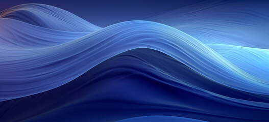 A Saturated Abstract Blue Background