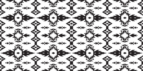 Seamless batik pattern,Seamless tribal batik pattern,and Seamless motif pattern resemble ethnic boho, Aztec,and ikat styles.designed for use in satin,wallpaper,fabric,curtain,carpet,Batik Embroidery