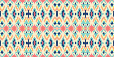 Seamless batik pattern,Seamless tribal batik pattern,and Seamless motif pattern resemble ethnic boho, Aztec,and ikat styles.designed for use in satin,wallpaper,fabric,curtain,carpet,Batik Embroidery
