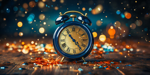 Obraz na płótnie Canvas it`s chrismas time - countdown clock background for all events like chrismas, happ new year, birthday and so on