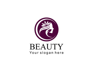 Feminine beauty logo