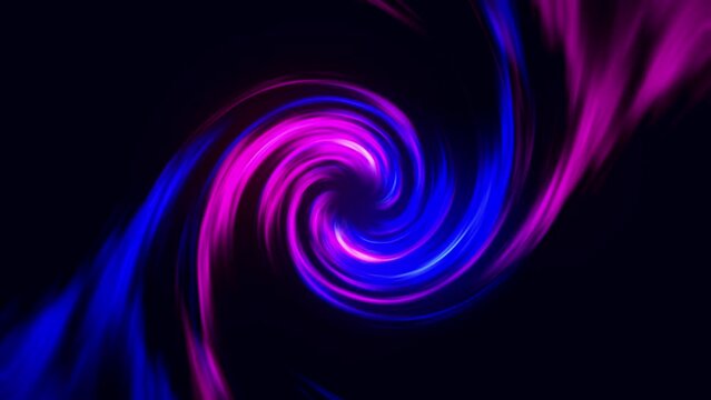 Abstract blue purple spiral tunnel background.blue and purple background.hypnotic animated background.	