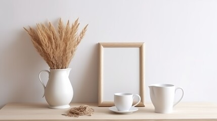 Modern vintage interior of living room - 3D Rendering stylish designs elegance indoors