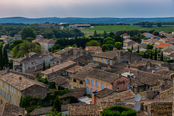 Vue Vue sur le village de Grignan