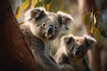 Cuddly Koalas - AI Generated