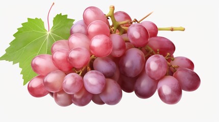 Fototapeta premium Close-up of large grapes from a large ripe appetizing bunch. The child helps to collect the seasonal harvest png background