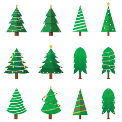 Christmas Tree Vol. 3, Christmas Tree Vector Clipart, Christmas Tree Bundle