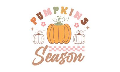 Pumpkins Season Retro