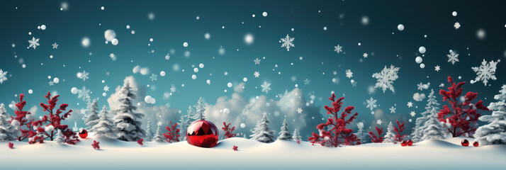 Holiday Greetings Card with Elegant Snowflake
