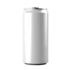 blank Energy drink can. isolated object, transparent background