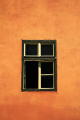 old window in the wall