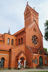 Obraz premium Костёл Святого Симеона и Святой Елены