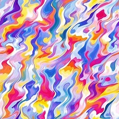 abstract seamless pattern, generative AI 
