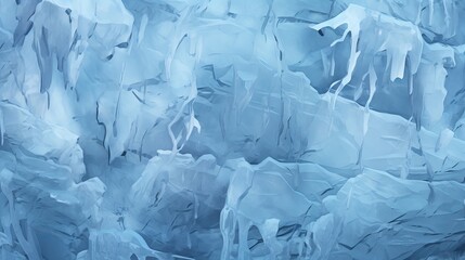 illustrated frozen ice texture Generative AI