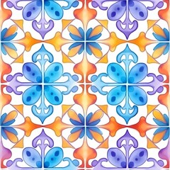 Obraz premium seamless floral pattern, generative AI 
