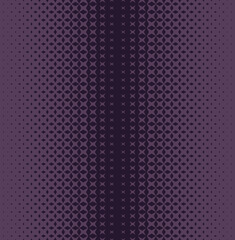 Halftone pattern with rhombuses and stars. Abstract geometric gradient background. Vector illustration.