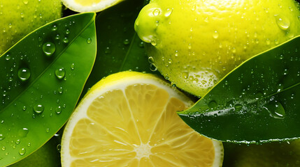 green lemon freshness